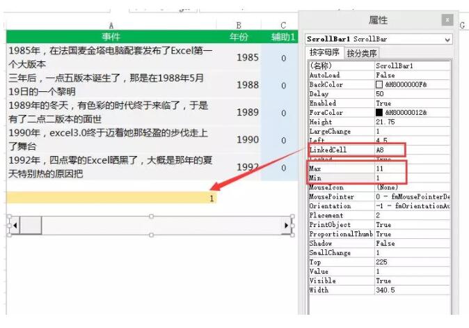 Excel版 动态大事件轴 的制作方法 - 1号优惠分享网 · 51福利网