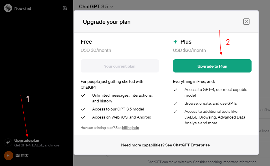 国内用户如何一键升级订阅ChatGPT Plus会员教程 - 1号优惠分享网 · 51福利网