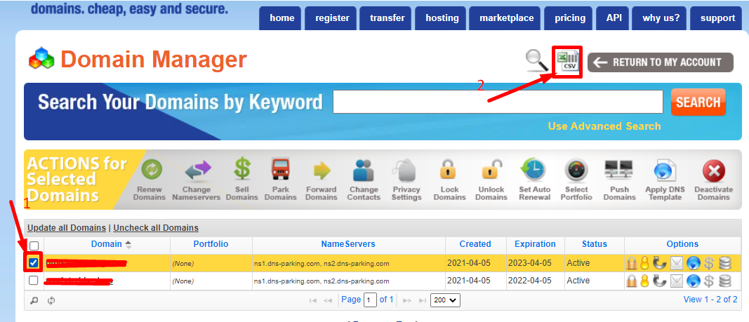namesilo域名转出获取Authorization Code-1号优惠分享网 · 51福利网